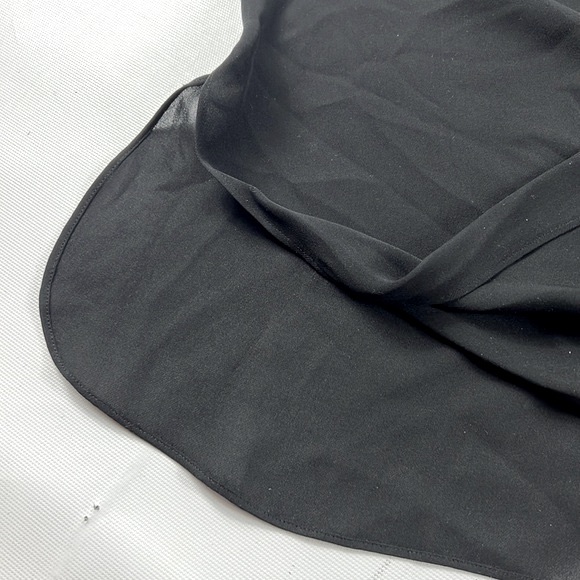 L'AGENCE Rita Drape-Front Silk Blouse - Picture 9 of 11